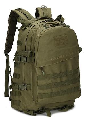 Рюкзак a01 тактичний теркінговий військовий 30л чорний олива