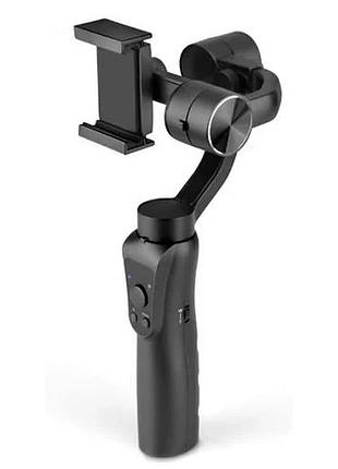 3-х осевой стабилизатор s5 gimbal для смартфонов и экшн-камер с автономной работой и плавной съемкой