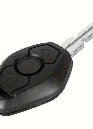 Ключ-заготовка bmw, корпус під чіп, 3 кнопки, автоключ hu58, смарт корпус
