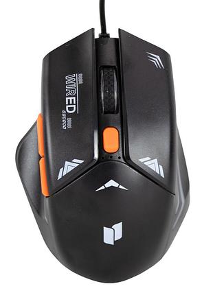 Оптична ігрова миша з підсвіткою g-550e чорна (9930)