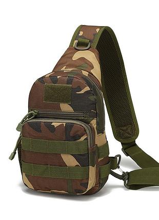 Тактична сумка a14 через плече військова сумка слінг камуфляж