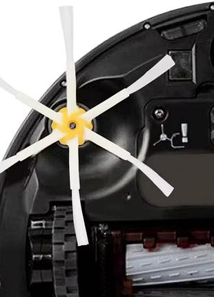 Щітка бокова для робота пилососа irobot roomba 500 600 700, змінна, 6 лопатей, нейлон, силікон