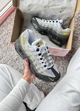 Nike air max 95 og grey white yellow 2