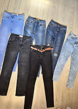 Джинсы женские 6штук.sale