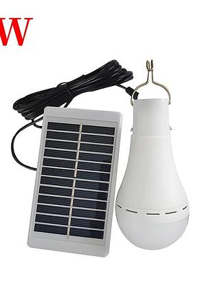 Фонарь на солнечных батареях 9w, аварийная кемпинговая лампа.