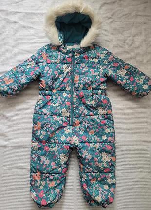 Зимний комбинезон для девочки