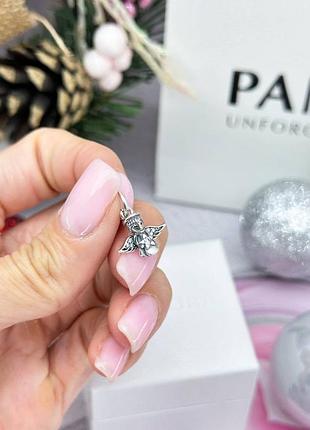 Серебряная бусина "pandora" сияющий ангел