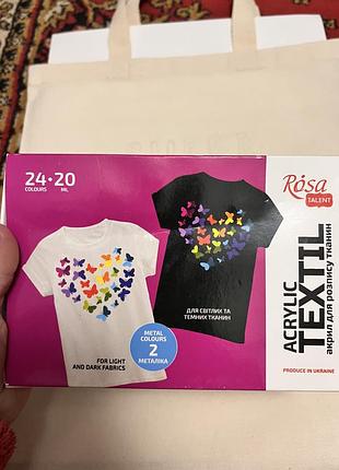 Майже нові фарби для розпису тканини у використанні були 1 раз