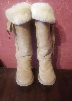 Чоботи зимові дівчачі, 35 р-р