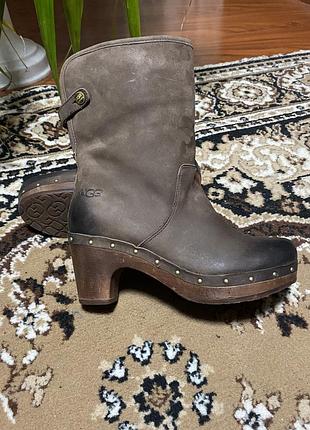 Ugg  зимові шкіряні чобітки