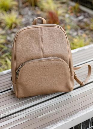 Рюкзак світло-коричневий
