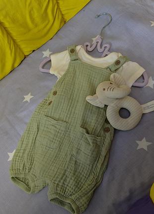 Мусліновий комбінезон