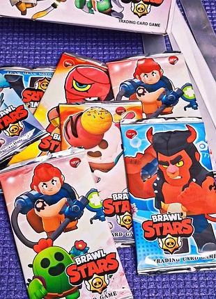 36 штук. карточки brawl stars 2
