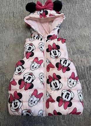 Жилетка безрукавка minnie mouse p.116