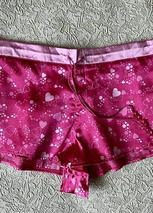 Жіночі піжамні шорти на шнурку розмір l