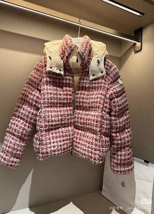 Пуховик moncler оверсайз