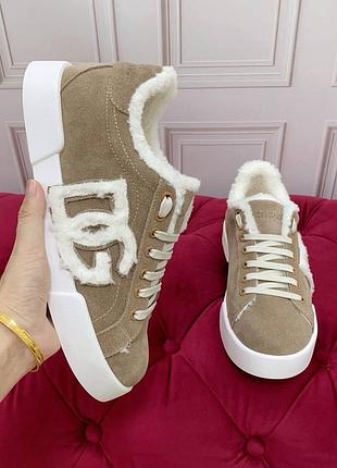 Утеплені кеди dolce&gabbana