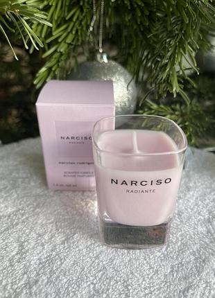 Парфумована свічка narciso radiante, 40g