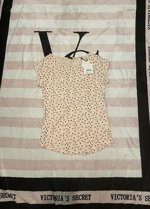 Футболка з сердечками / футболка принт сердечка