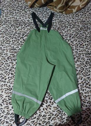 Полукомбинезон дождевик детский