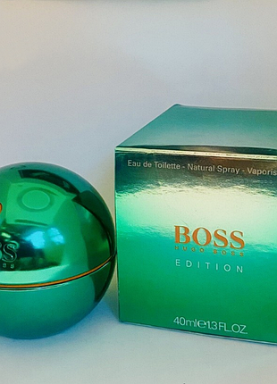 Hugo boss boss in motion green edition шар💥оригінал розпив аромату затест