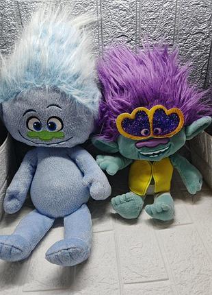 Троли алмаз и trolls leker myk dukke