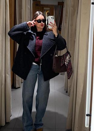 Пальто-блейзер від bershka🖤