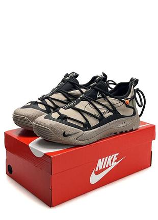 Мужские кроссовки nike acg terra antarktik lowgtx beige black