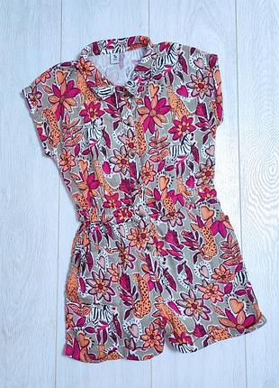 Красивый муслиновый комбинезон tu 8 лет