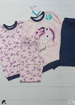 Набор пижамок 😊
для девочки 
prenatal 

100% бавовна