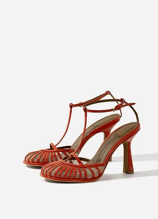 Kachorovska goldie босоножки терракотовые /9 см