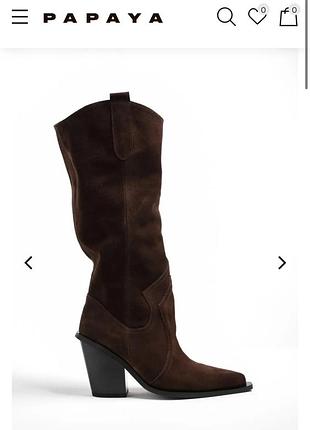 Ковбойки замшеві жіночі