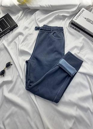 Теплые брюки брюки 9