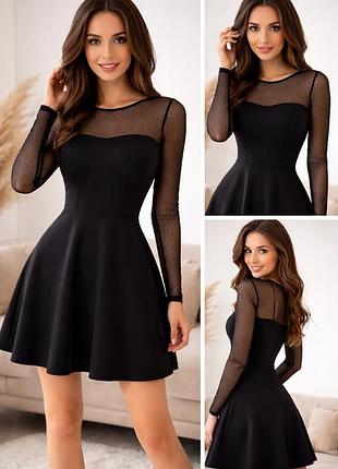 Жіноча чорна сукня la redoute, розмір 46