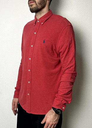 Рубашка polo ralph lauren featherweight mesh 9