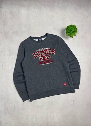 Чоловічий світшот dickies big logo кофта оригінальна rap skate y2k baggy