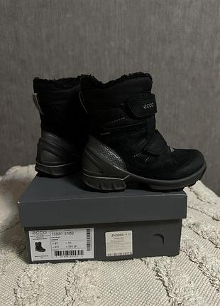 Дитячі чоботи ecco gore-tex модель biom hike infant 4