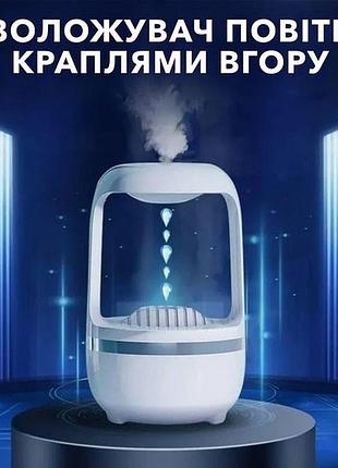 Зволожувач повітря ультразвуковий drop humidifier and-199, левітуючий розпилювач для спальні, будинки, готелі