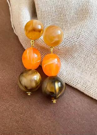 Сережки відлив перламутровий