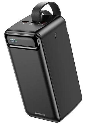 Портативное зарядное устройство borofone power bank 50000mah bj 14d, черный