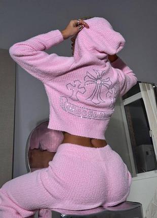 Теплий костюм chrome hearts