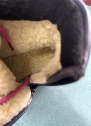 Дитячі утеплені черевички, овчина 3