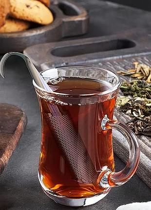 Ситечко-заварник для заварювання чаю та кави, трубчастий інфузор із нержавіючої сталі