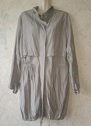 Куртка тренч парка без подкладки monkі винтаж