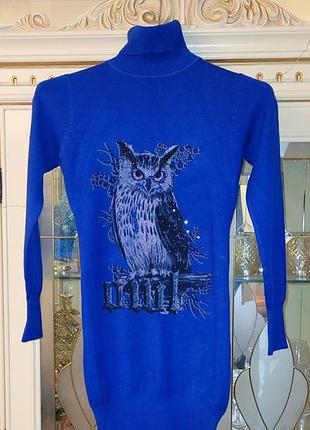 Вязаное платье вискоза..