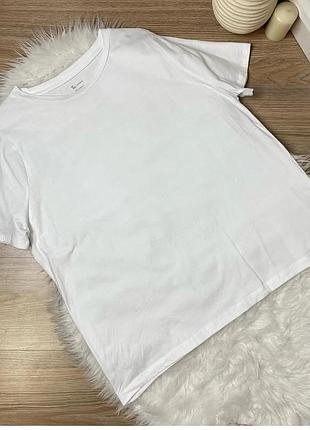 Біла базова футболка жіноча розмір 16