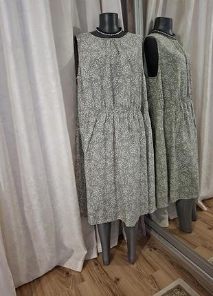 Вискозное платье 👗 большого размера