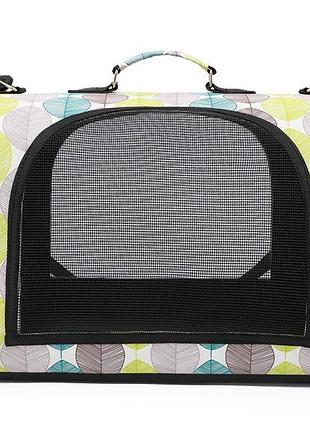 Сумка-переноска для гризунів та кошенят cosmopet cp-48 (m) 33x24x23 см green, gp