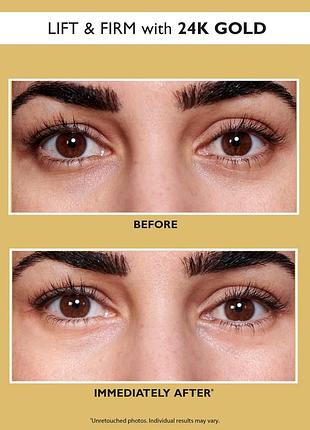 Гидрогелевые патчи для глаз с 24-каратным золотом peter thomas roth 24k gold eye patches