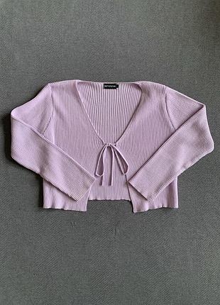 Кофта на завʼязках від prettylitlething